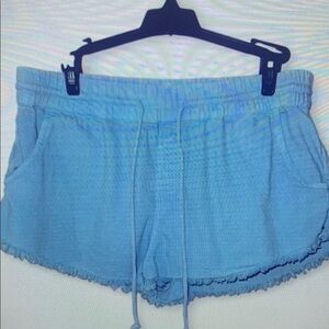 Women's Blue Athletic Shorts